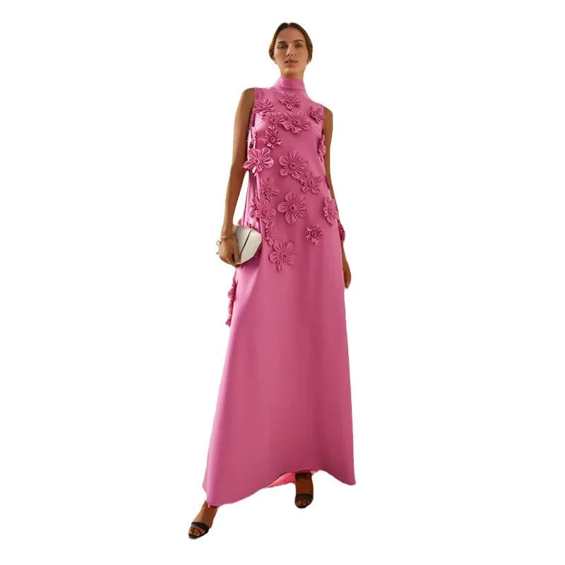 2025 Top Brand Dress Floor Length Luxury Birthday Evening Dress Sleeveless Summer Elegant Wedding Party Gowns For Women Arab
