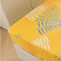 Cartoon Bed Sheet Polyester Mattress Bed Cover (No Pillowcase) Soft Comfortable Sheet Bedding Room Decor Bed Pad Home Protection