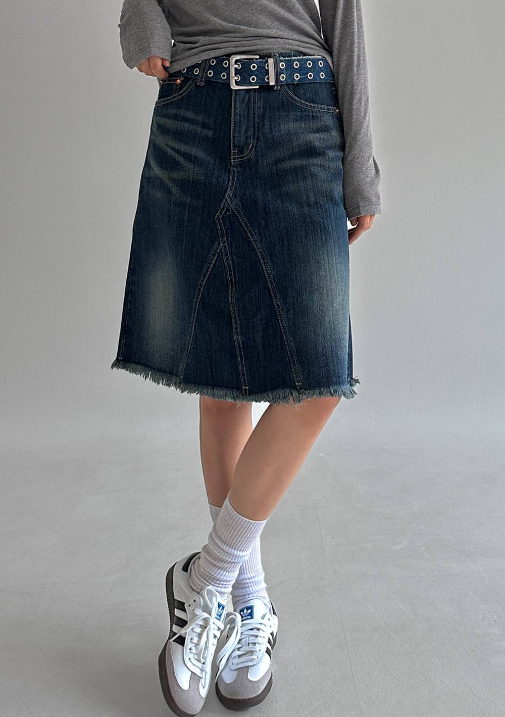 Ifomat Carol Denim Skirt