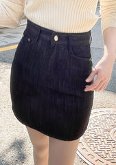 Ifomat Karlina Denim Mini Skirt