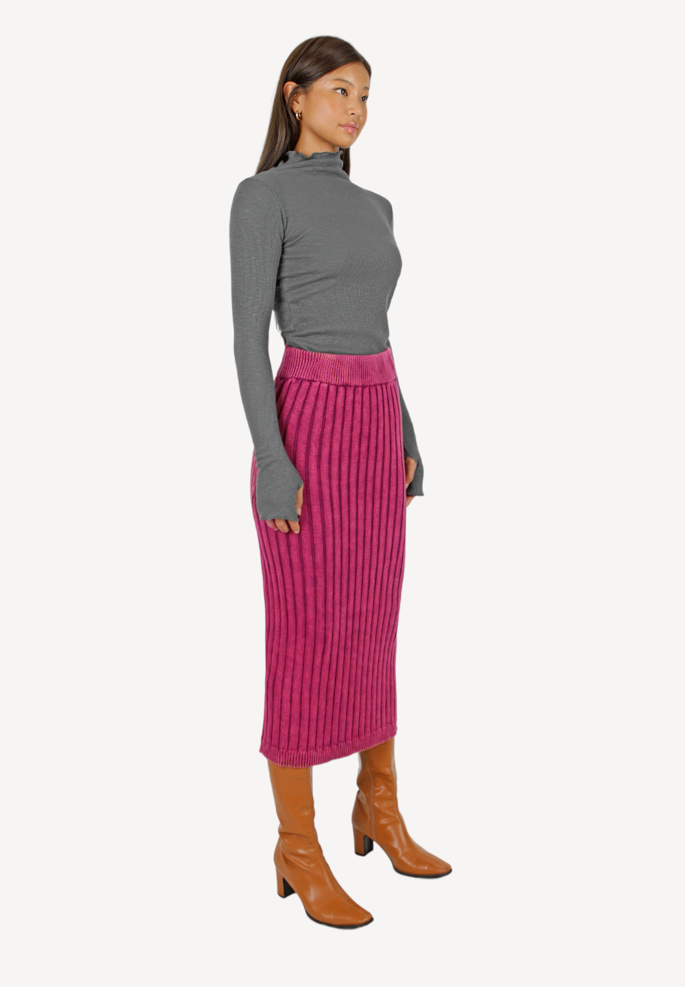 Beth Midi Knit Skirt