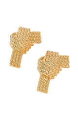 Ohrringe mit Knoten Dekor 