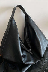 Double Zipper Shoulder Bag