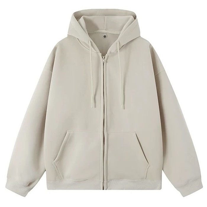 Basic Things Zip-Up Hoodie