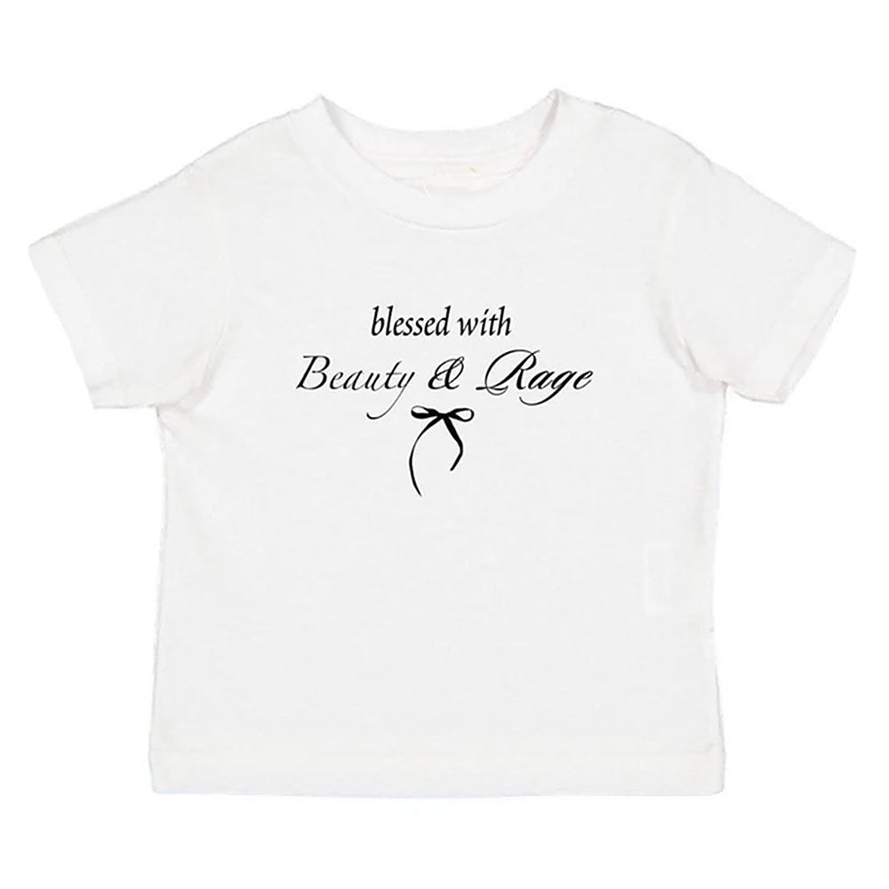 Beauty & Rage Y2K Crop Tee