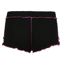 Bow Print Coquette Micro Shorts