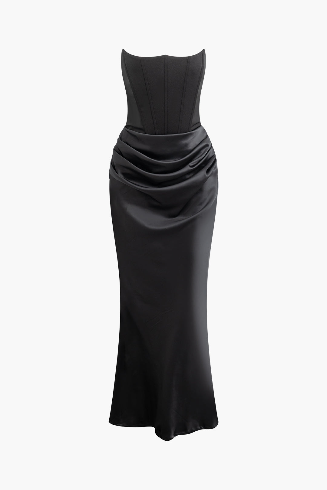 Trägerloses Maxikleid im Meerjungfrauen-Stil 