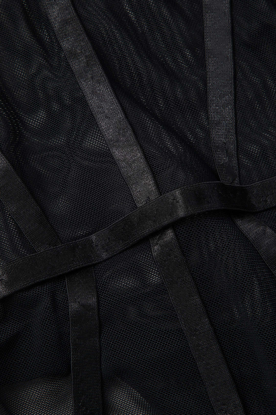 Transparenter Bustier-Korsett-Body 