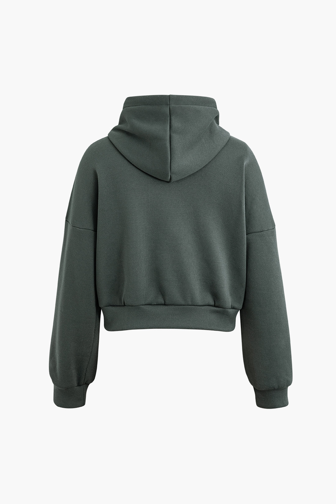 Einfarbiges Set mit Kapuzenpullover und Jogginghose 