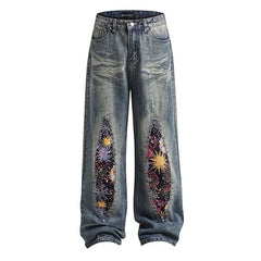Celestial Magic Wide Leg Jeans