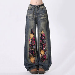 Celestial Magic Wide Leg Jeans