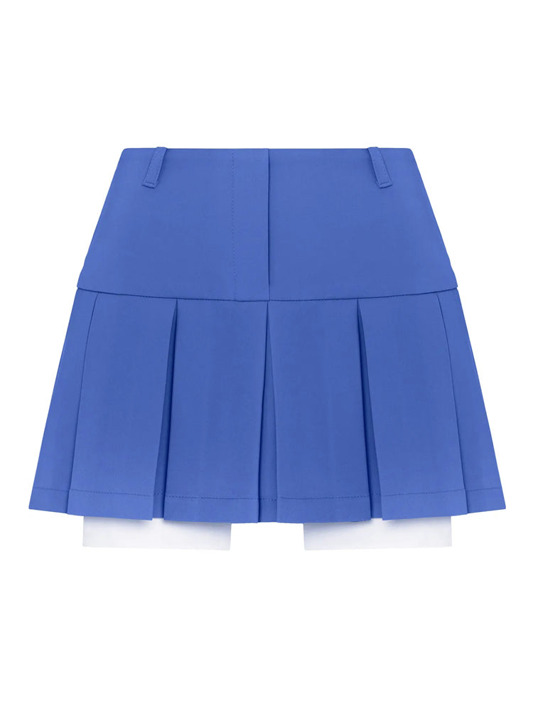 2024 Fall Women Blazer Suit Two Piece Sets Turn-down Collar Blazers Tops And Pleated Skirts Femme High Street Y2K OutfitsChristmas Gifts