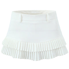 Campus Secrets Double Layer Pleated Skirt