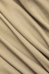 Gerüschtes, schulterfreies Midikleid 