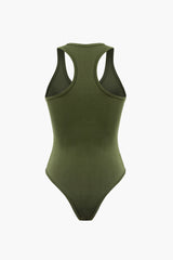 Set aus ärmellosem Body mit Rundhalsausschnitt und zerrissener Hose mit Kordelzug und geradem Bein 