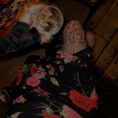 Retro Floral Dress Women Elegant Summer Slim Sleeveless Backless Long Dresses Female Party Temperament Maxi Dress WomanChristmas Gifts