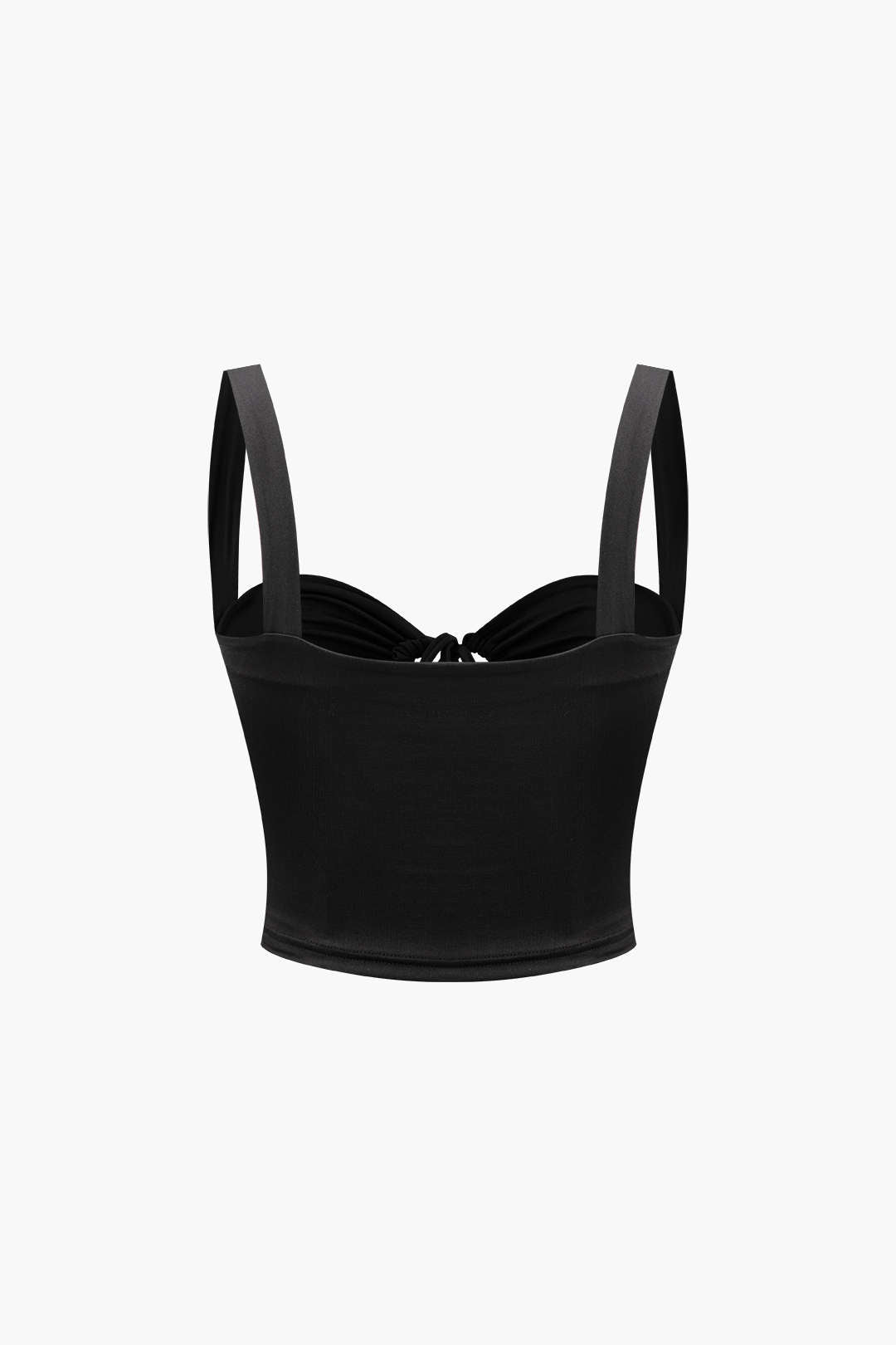 Tanktop mit gerüschtem Bindedetail 