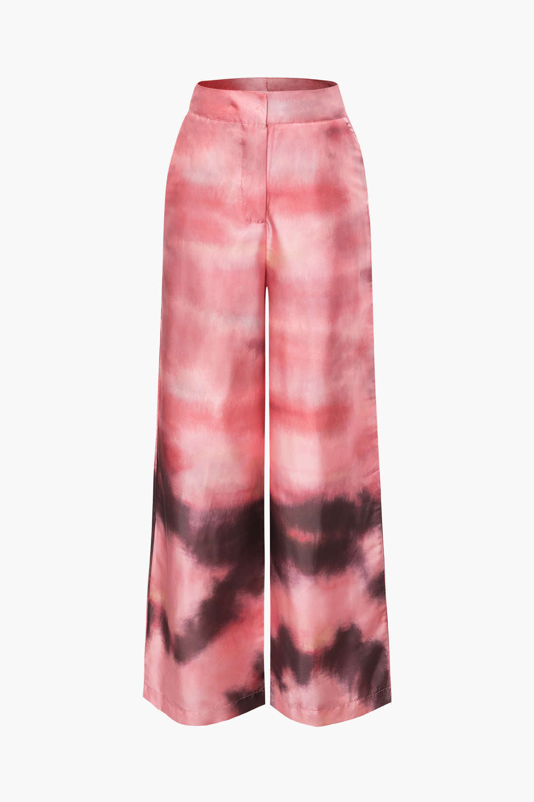 Tie Dye High Waist Wide Leg Pants