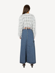 Polly Denim Long Skirt