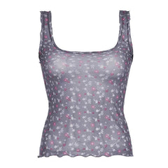 Secret Garden Mesh Tank Top