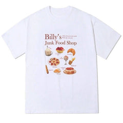 Junk Food Shop Aesthetic T-Shirt