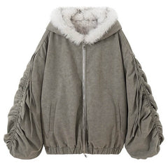 Less Conversation Reversible Fur Jacket