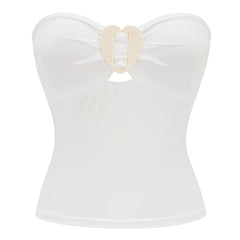 Secret Crush Heart Tube Top