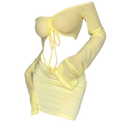 Tropical Sun Top & Skirt Set